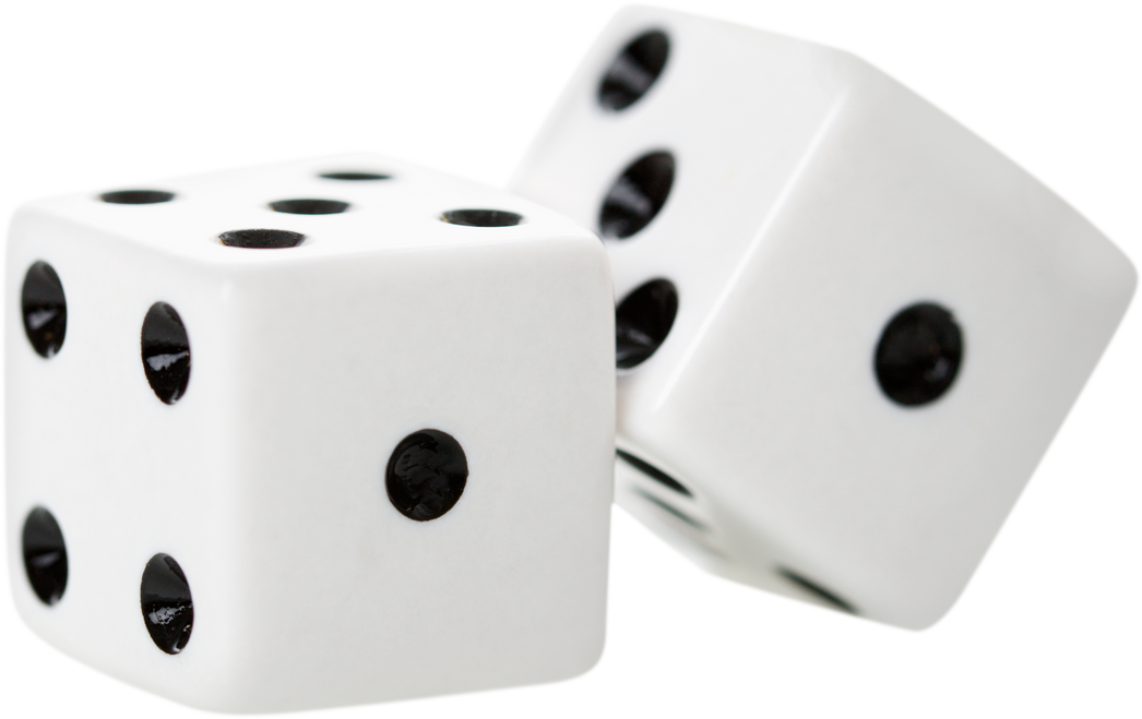 Dice Isolated on White Background